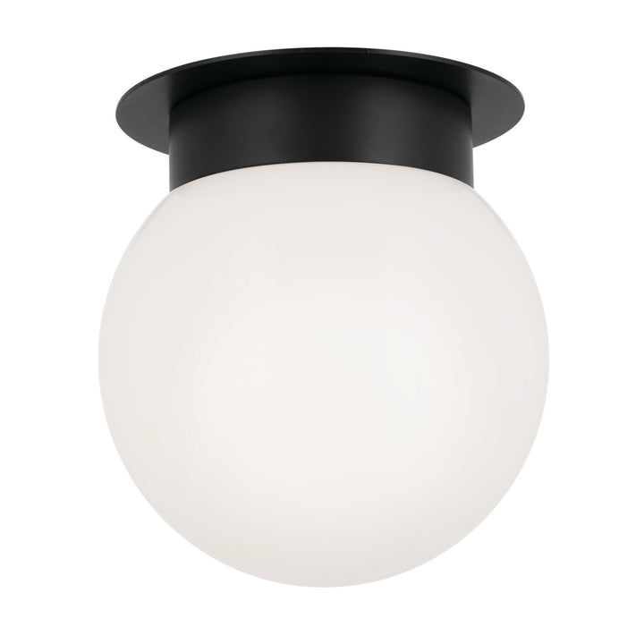 Kichler Canada - 52586BK - One Light Flush Mount - Albers - Black