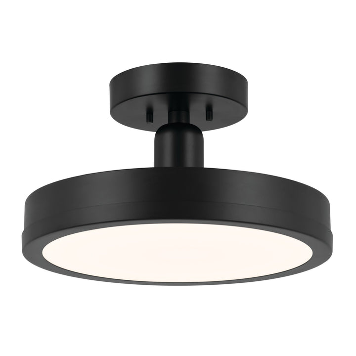 Kichler Canada - 52589BK - LED Semi Flush Mount - Riu - Black