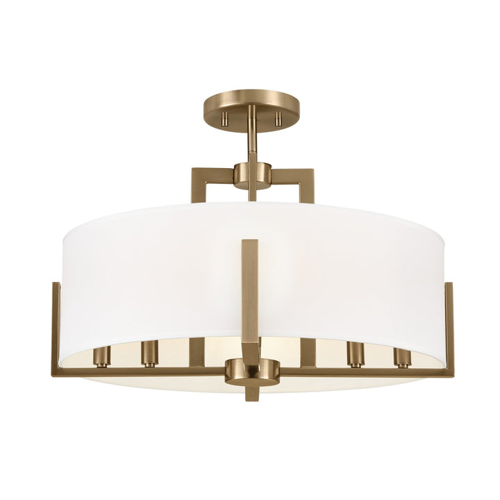 Kichler Canada - 52592CPZ - Eight Light Pendant/Semi Flush - Malen - Champagne Bronze