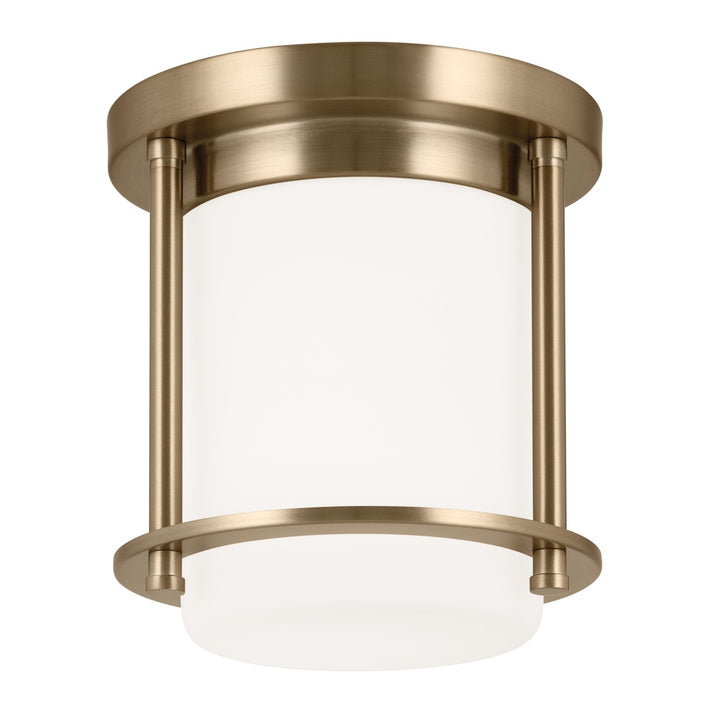 Kichler Canada - 52596CPZ - One Light Flush Mount - Brit - Champagne Bronze