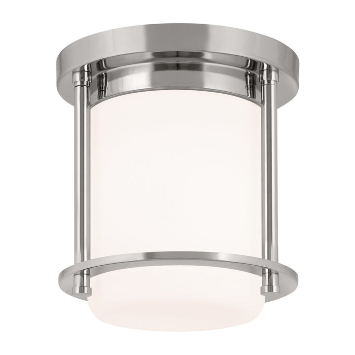 Kichler Canada - 52596PN - One Light Flush Mount - Brit - Polished Nickel