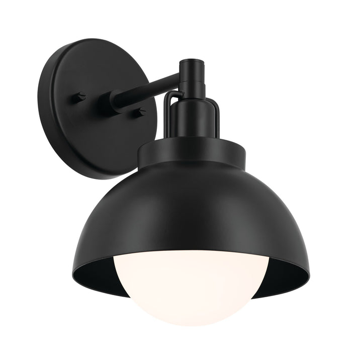 Kichler Canada - 52601BK - One Light Wall/Semi Flush/Pendant - Niva - Black