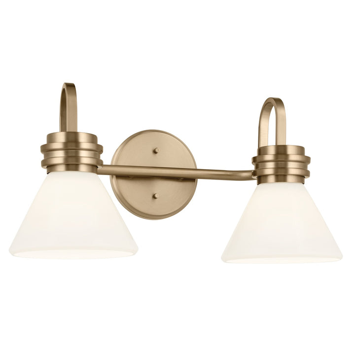 Kichler Canada - 55154CPZ - Two Light Bath - Farum - Champagne Bronze