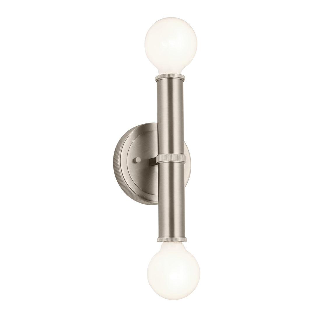 Kichler Canada - 55159NI - Two Light Wall Sconce - Torche - Brushed Nickel