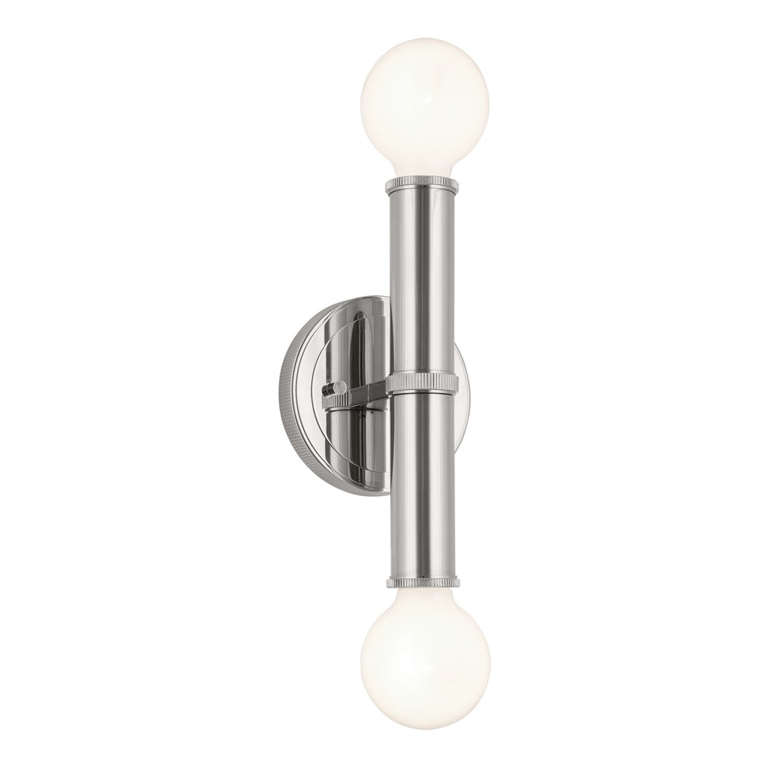 Kichler Canada - 55159PN - Two Light Wall Sconce - Torche - Polished Nickel