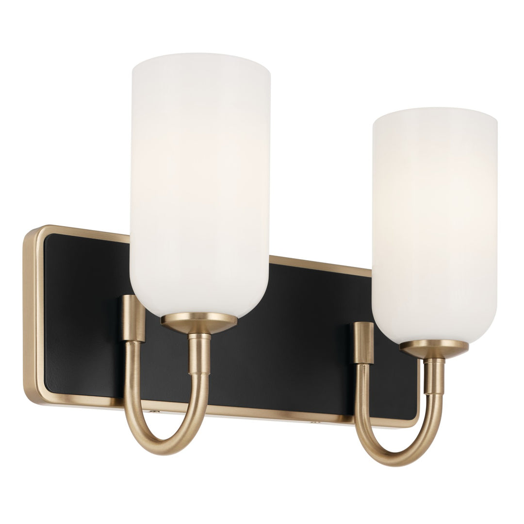 Kichler Canada - 55162CPZ - Two Light Bath - Solia - Champagne Bronze