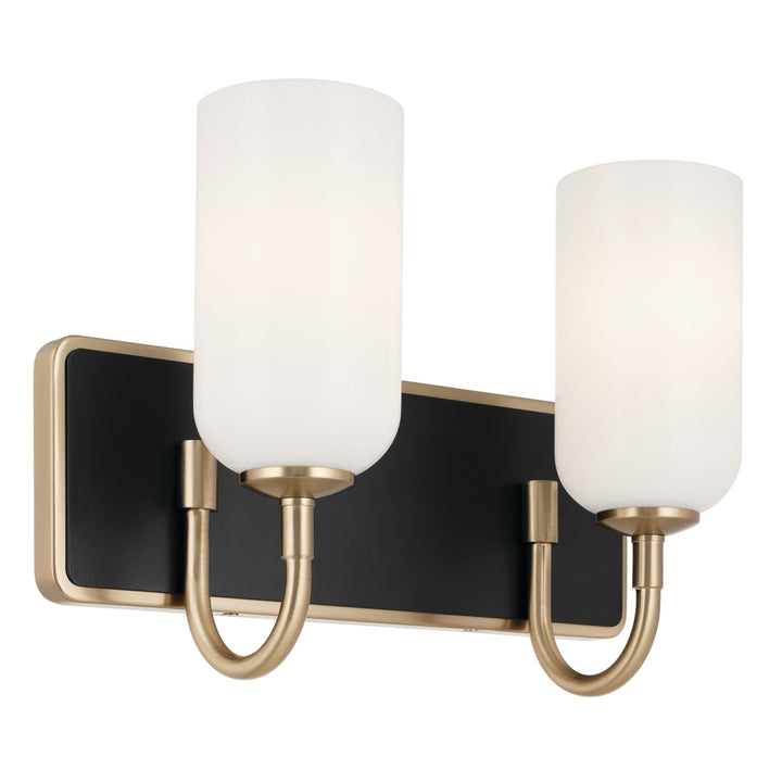 Kichler Canada - 55162CPZ - Two Light Bath - Solia - Champagne Bronze