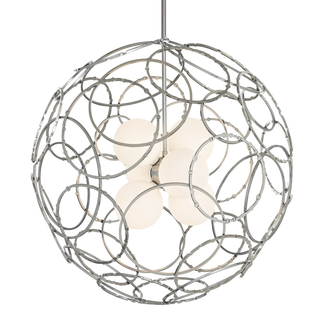 Hubbardton Forge Canada - 131602-SKT-MULT-85-GG0677 - Six Light Pendant - Olympus - Sterling