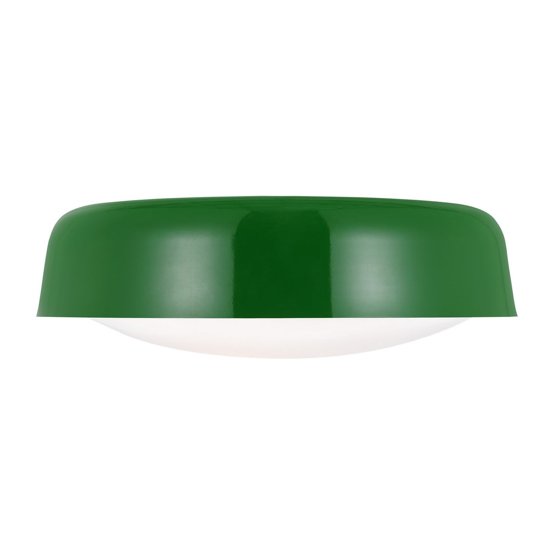 Visual Comfort Studio Canada - KSF1102GRN - Two Light Flush Mount - Draper - Green