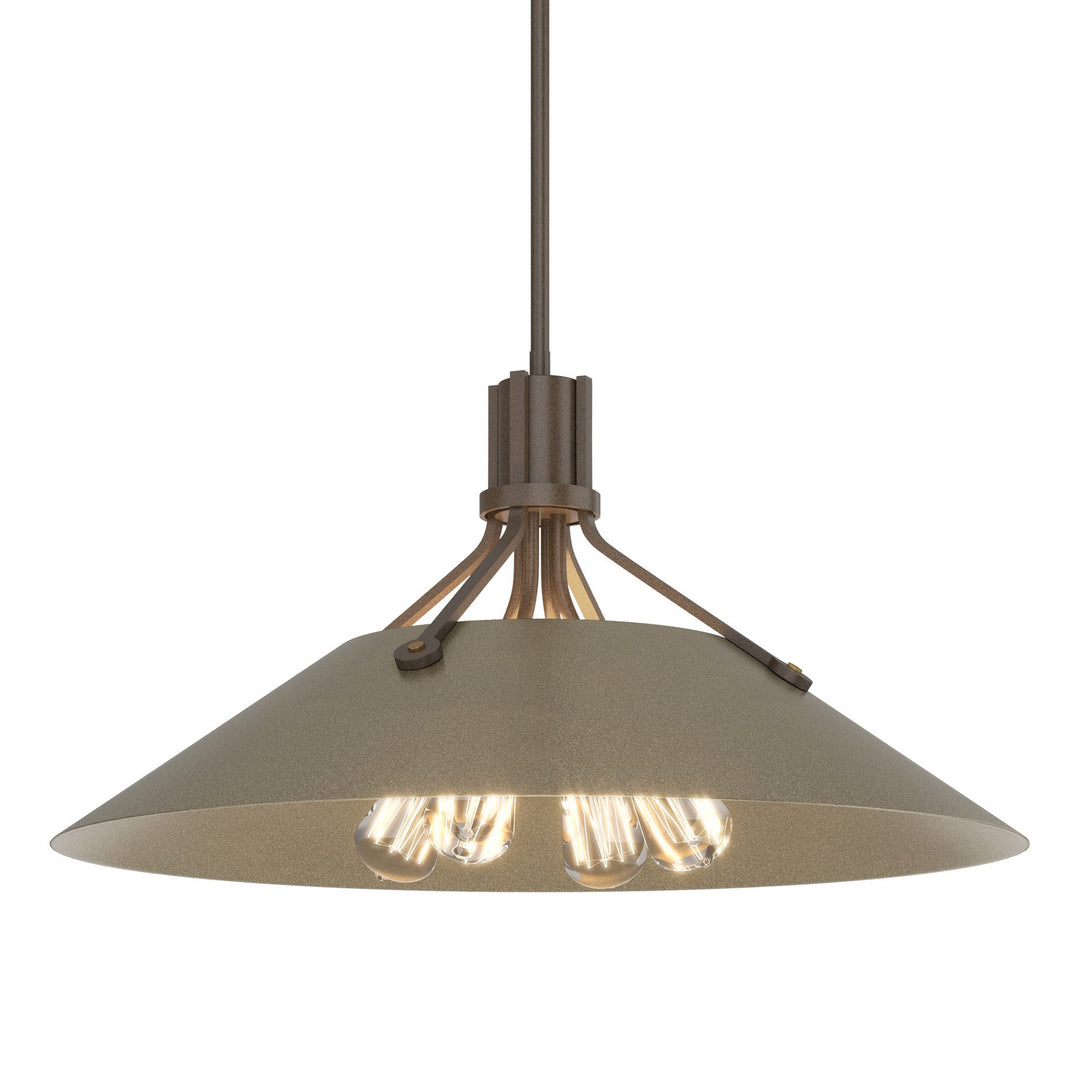 Hubbardton Forge Canada - 136340-SKT-MULT-05-84 - Four Light Pendant - Henry - Bronze