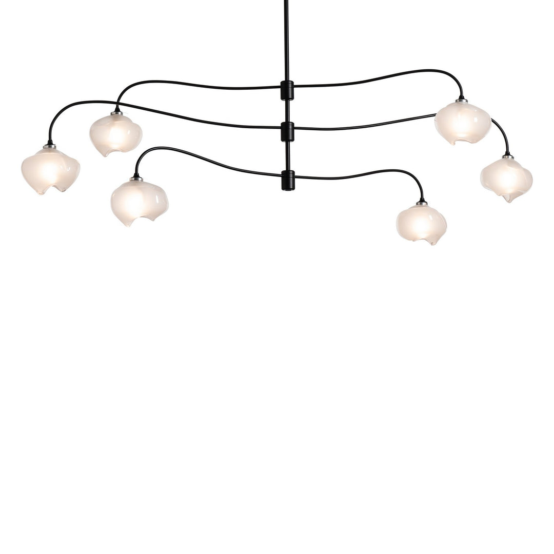 Hubbardton Forge Canada - 136357-SKT-MULT-10-FD0710 - Six Light Pendant - Ume - Black