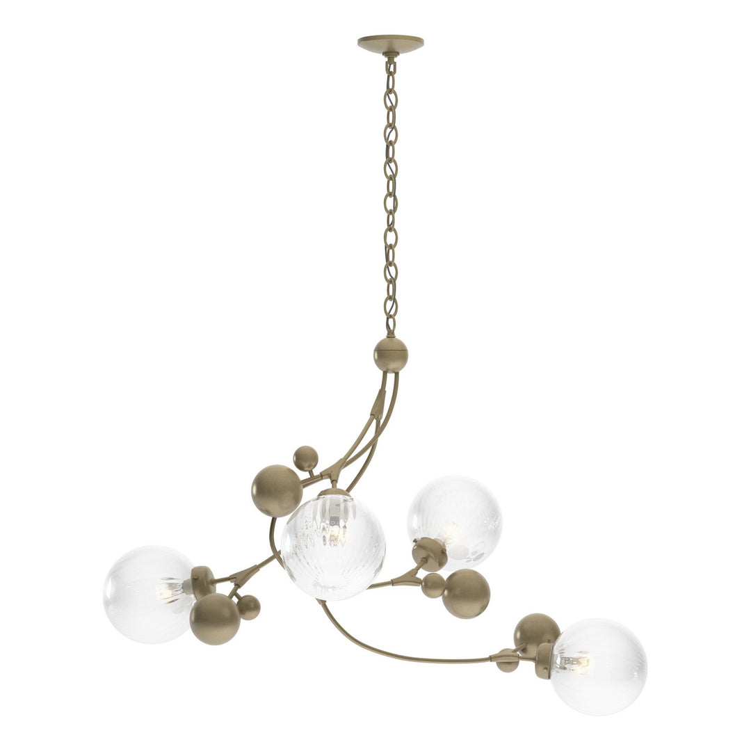 Hubbardton Forge Canada - 136420-SKT-84-LL0639 - Four Light Pendant - Sprig - Soft Gold