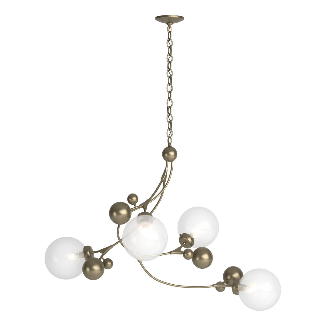 Hubbardton Forge Canada - 136420-SKT-84-WF0639 - Four Light Pendant - Sprig - Soft Gold