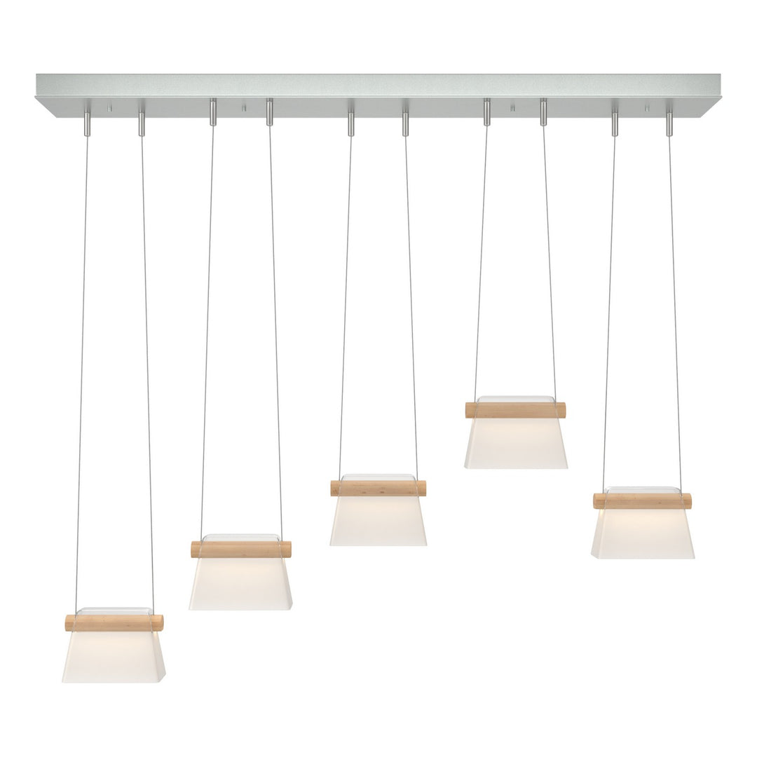 Hubbardton Forge Canada - 136570-LED-STND-82-WD-YE0560 - LED Pendant - Cowbell - Vintage Platinum