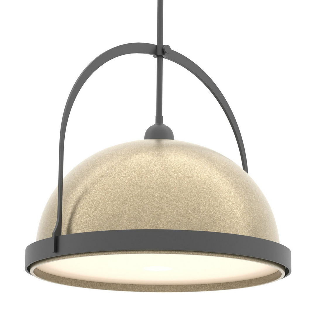 Hubbardton Forge Canada - 137462-SKT-MULT-10-84 - One Light Pendant - Atlas - Black