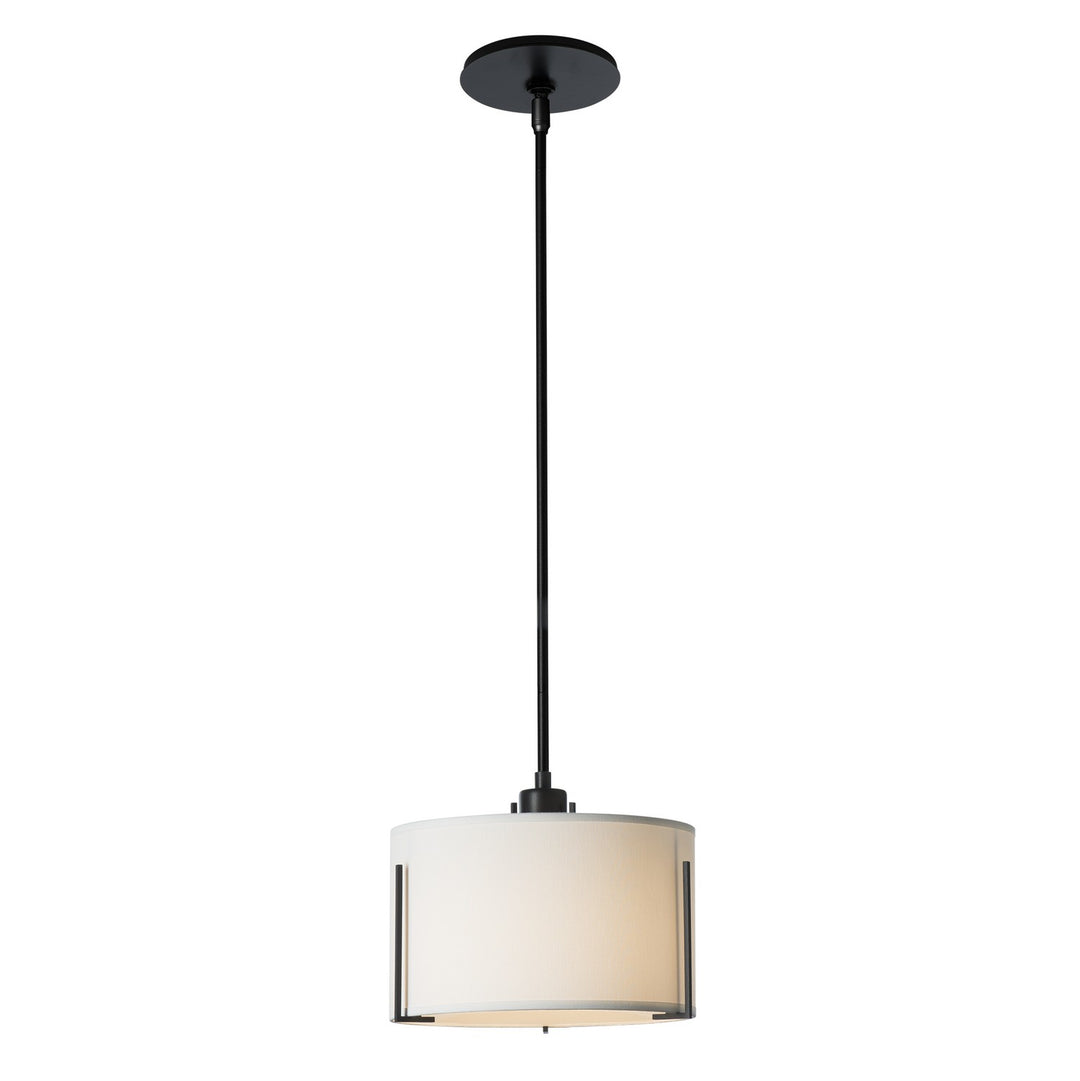 Hubbardton Forge Canada - 139590-SKT-MULT-10-SF1099 - One Light Pendant - Exos - Black