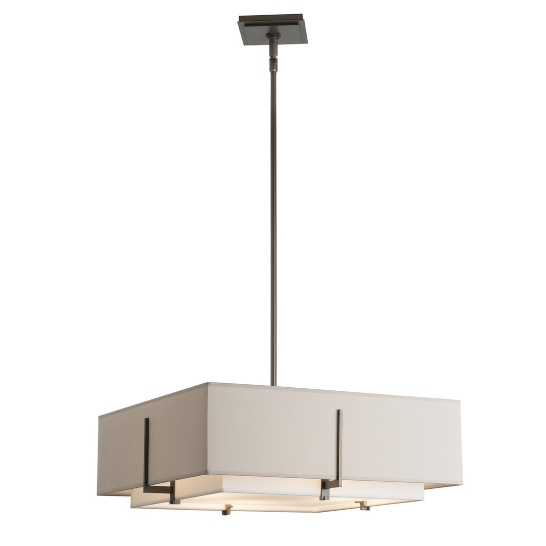 Hubbardton Forge Canada - 139630-SKT-MULT-07-SF1605-SE2012 - Four Light Pendant - Exos - Dark Smoke