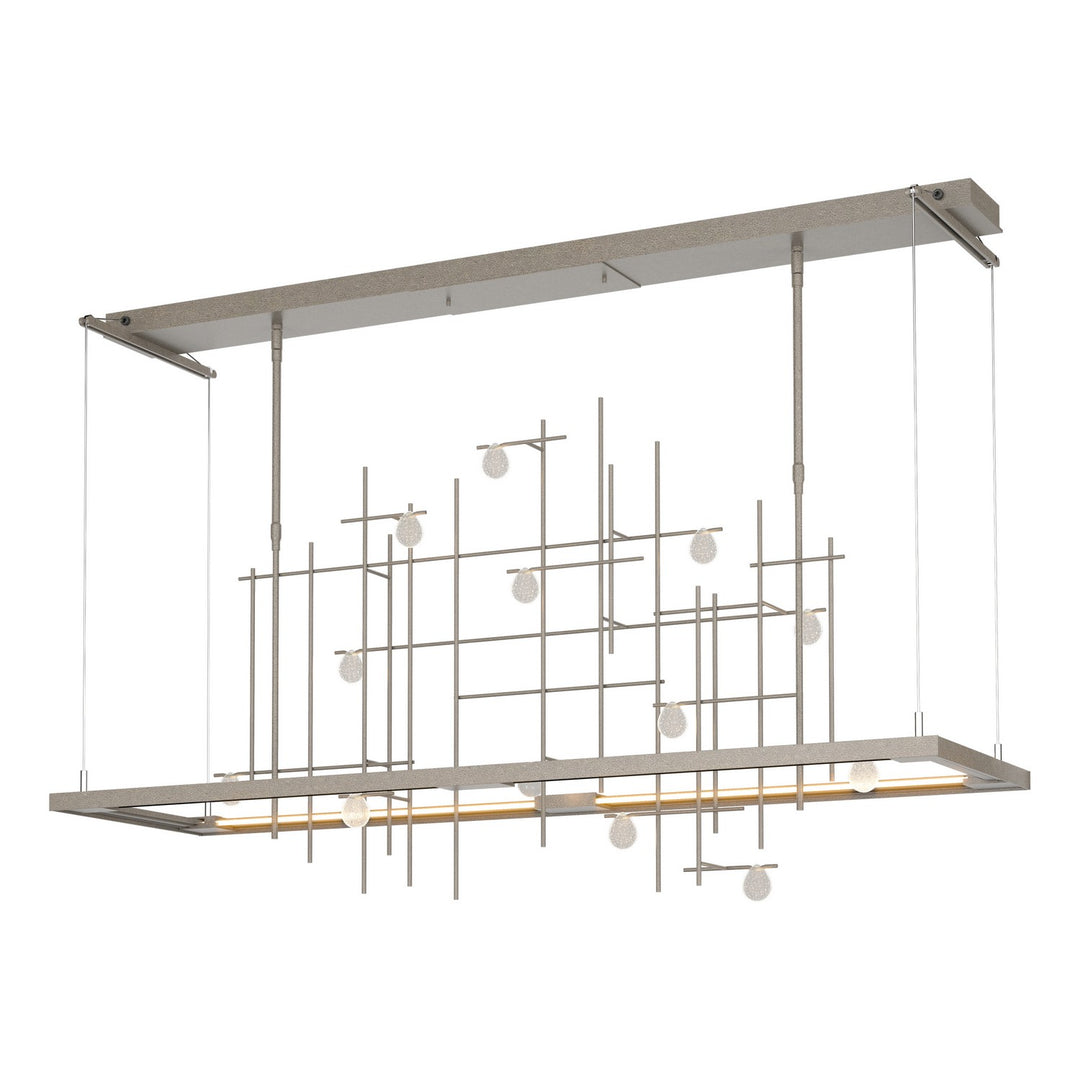 Hubbardton Forge Canada - 139752-LED-STND-07-YG0500 - LED Pendant - Four Seasons - Dark Smoke