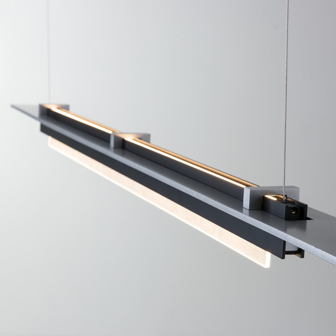 Hubbardton Forge Canada - 139920-LED-STND-10-82 - LED Pendant - Plank - Black