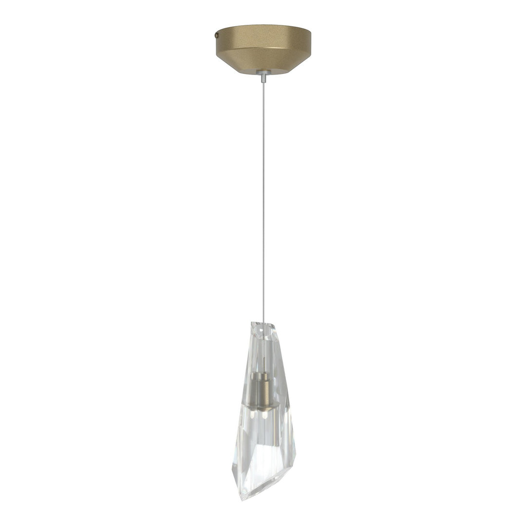 Luma One Light Mini Pendant in Soft Gold - available from The Lighting Shoppe, trusted by Canadian homeowners