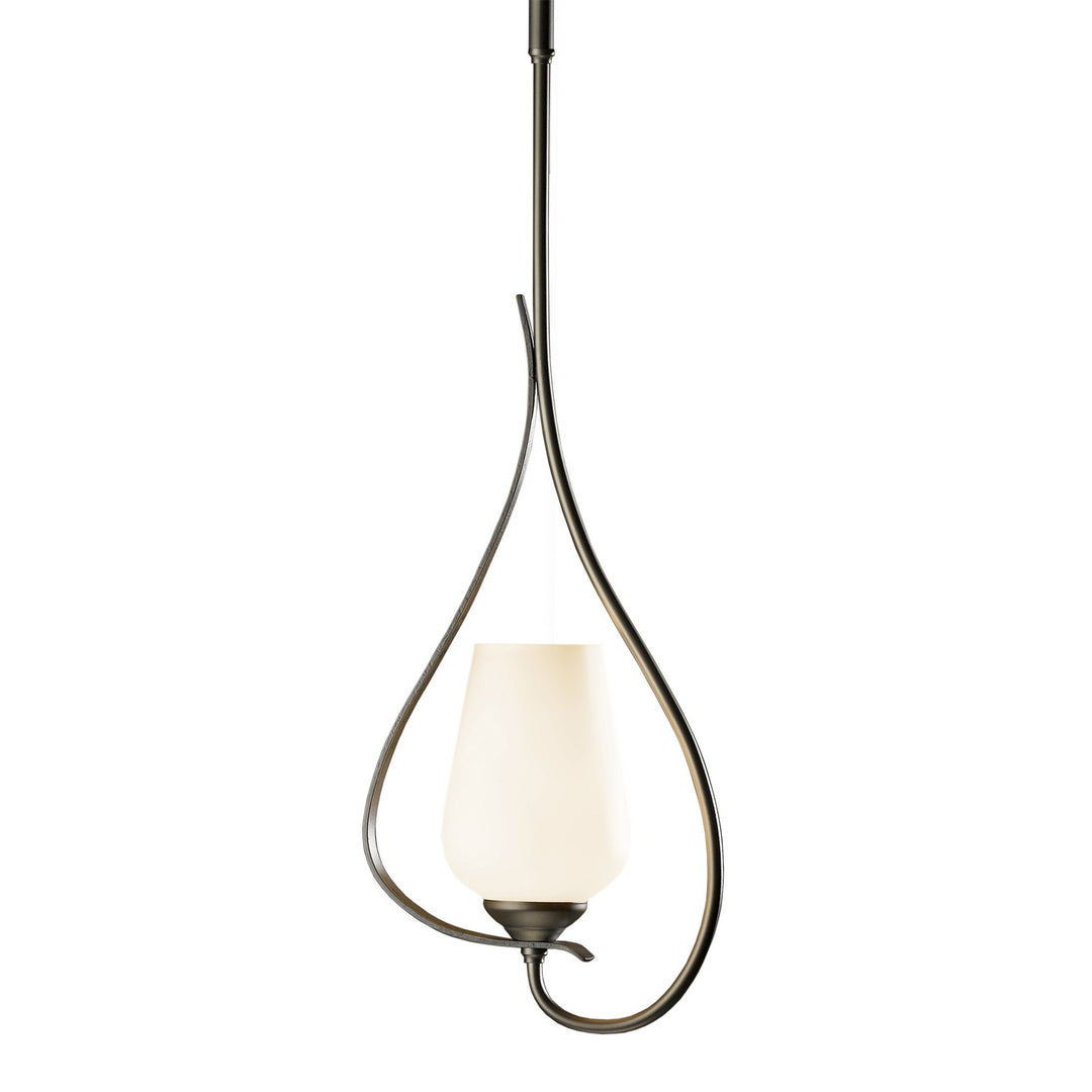 Flora One Light Mini Pendant in Dark Smoke - available from The Lighting Shoppe, trusted by Canadian homeowners