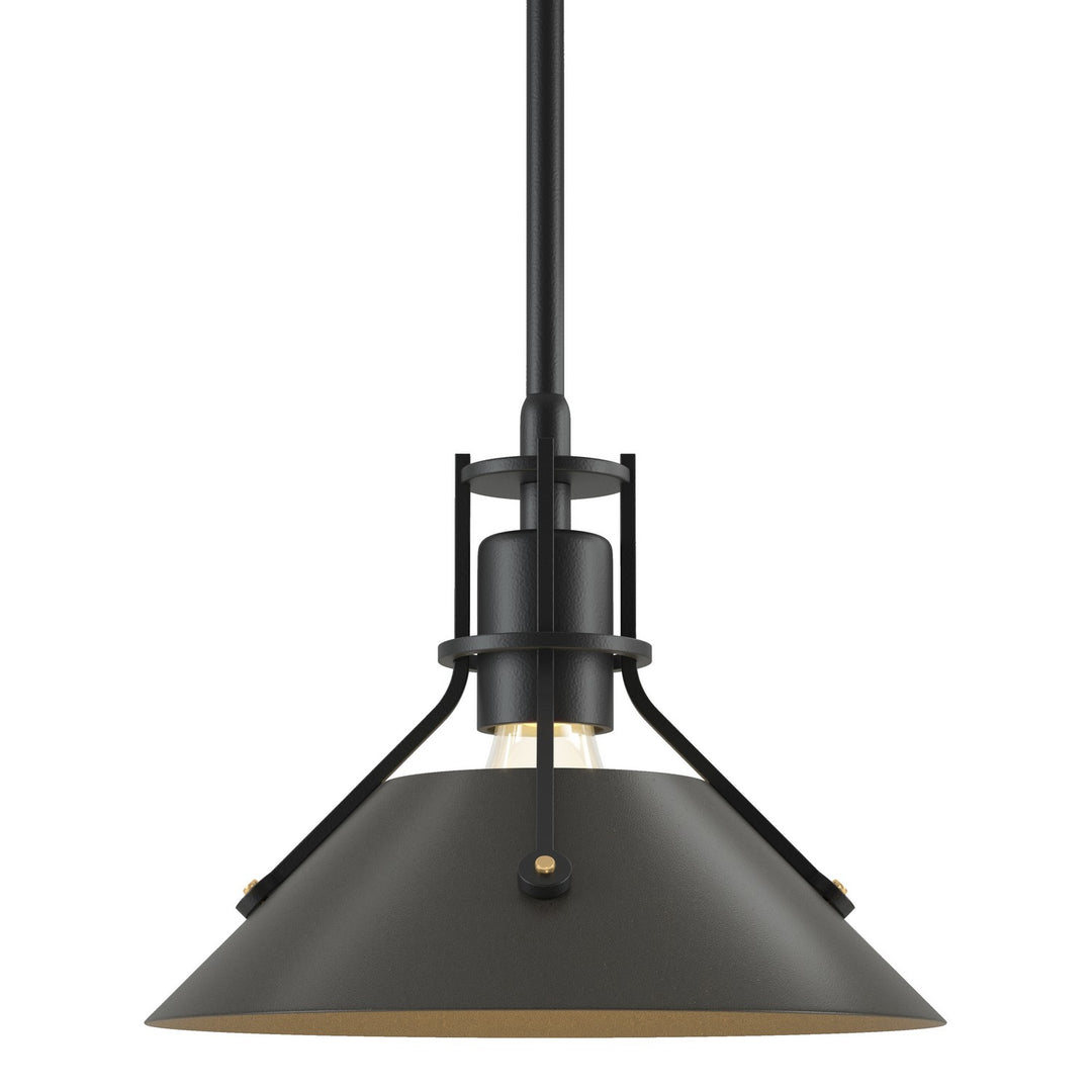 Henry One Light Mini Pendant in Black - available from The Lighting Shoppe, trusted by Canadian homeowners