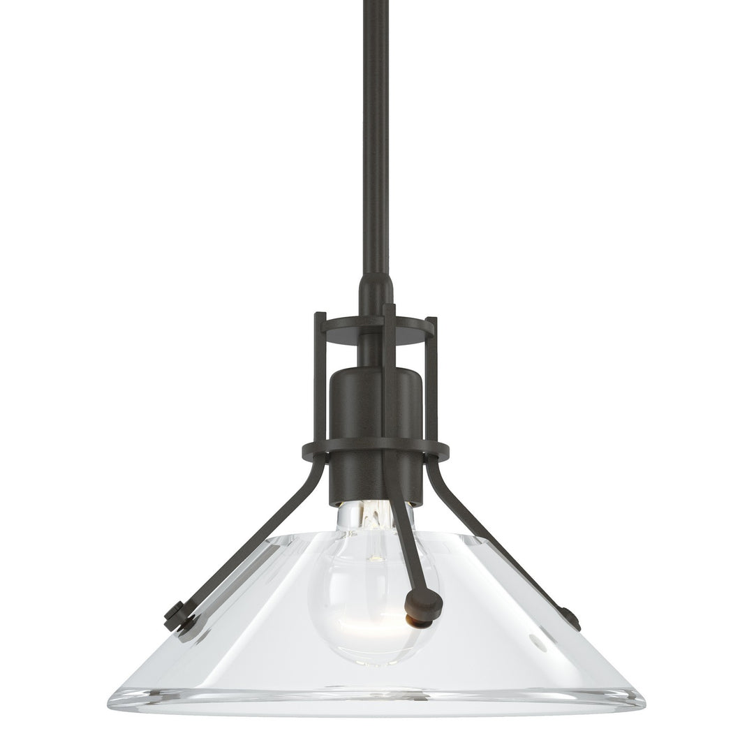 Henry One Light Mini Pendant in Dark Smoke - available from The Lighting Shoppe, trusted by Canadian homeowners