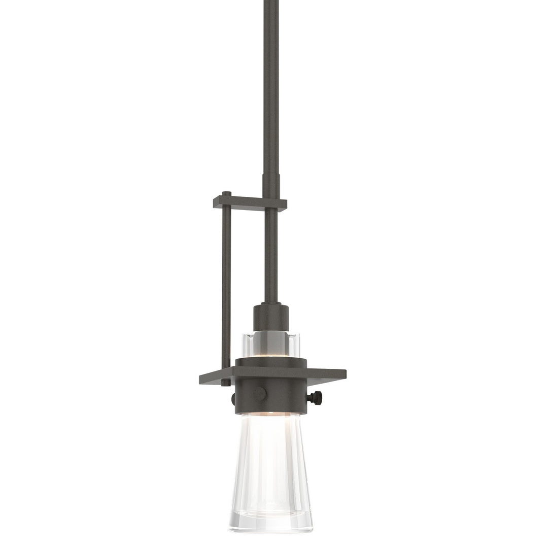 Erlenmeyer One Light Mini Pendant in Dark Smoke - available from The Lighting Shoppe, trusted by Canadian homeowners