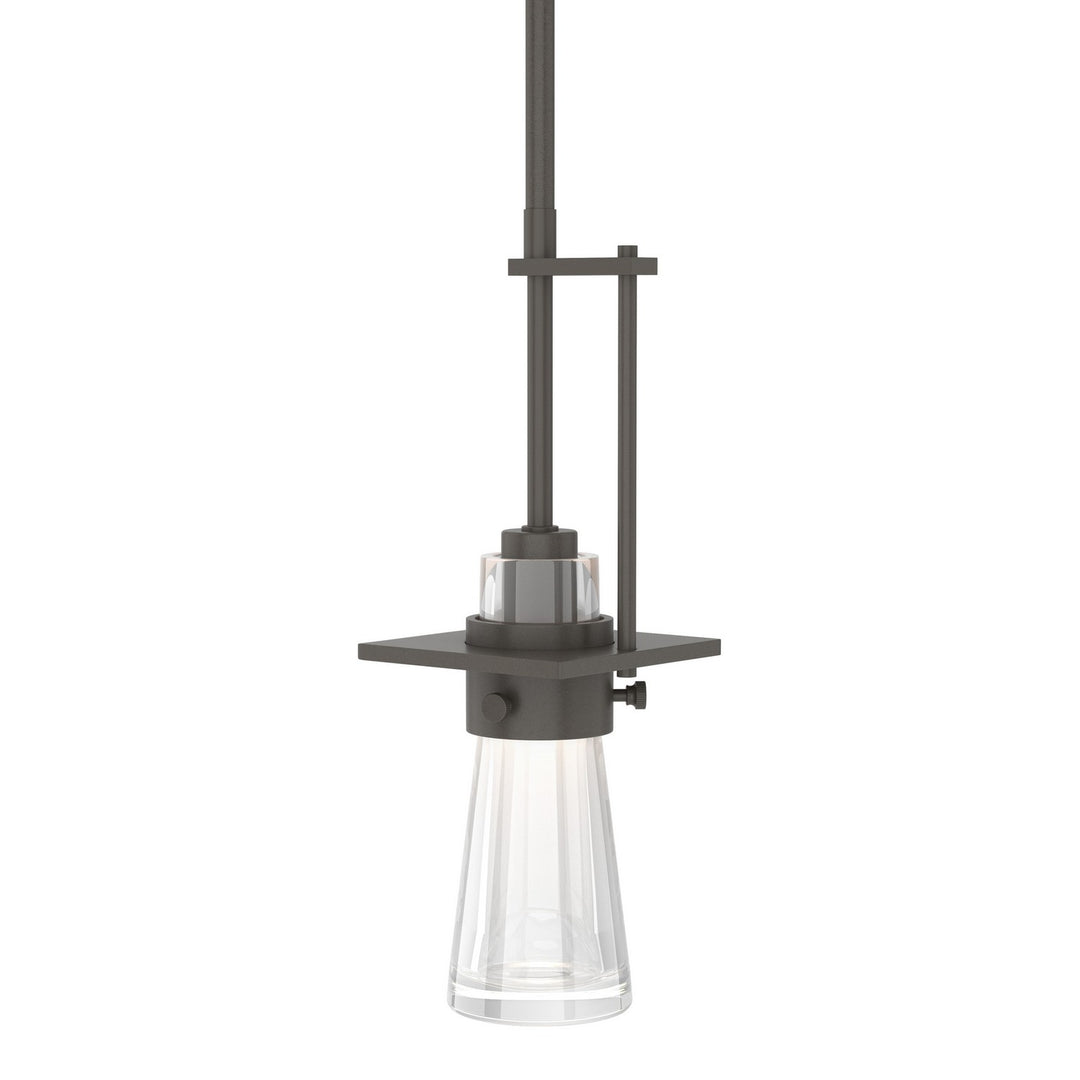 Erlenmeyer One Light Mini Pendant in Dark Smoke - available from The Lighting Shoppe, trusted by Canadian homeowners