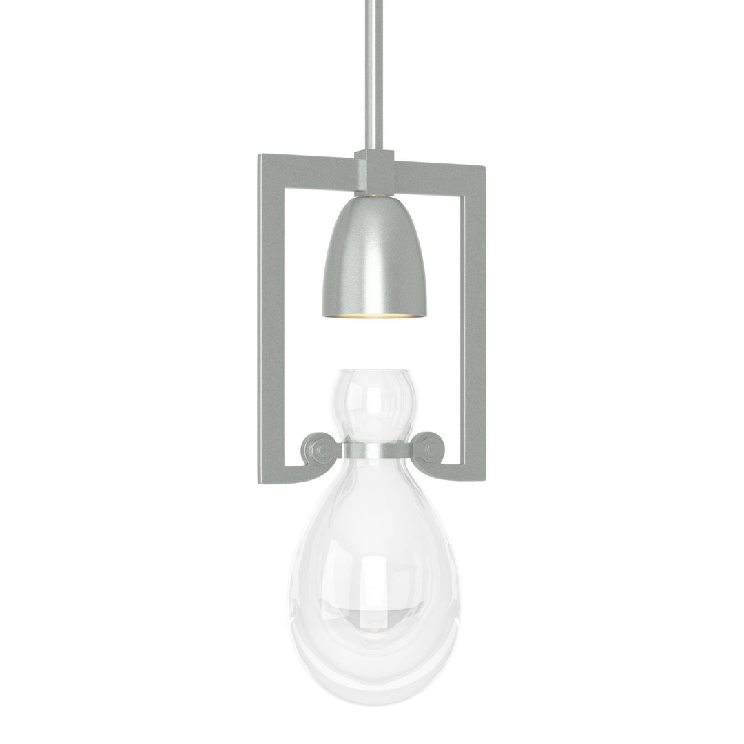 Apothecary One Light Mini Pendant in Vintage Platinum - available from The Lighting Shoppe, trusted by Canadian homeowners