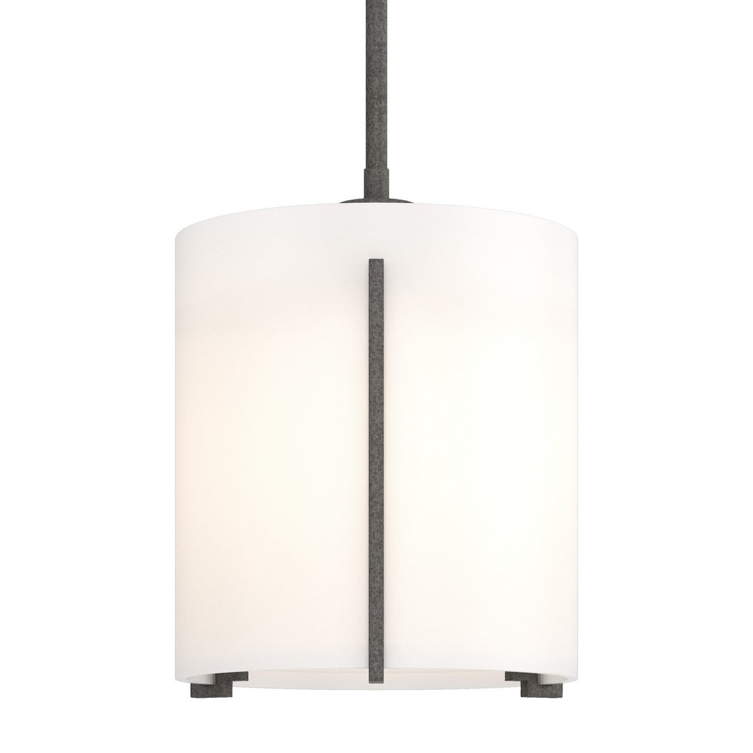 Exos Glass One Light Mini Pendant in Natural Iron - available from The Lighting Shoppe, trusted by Canadian homeowners