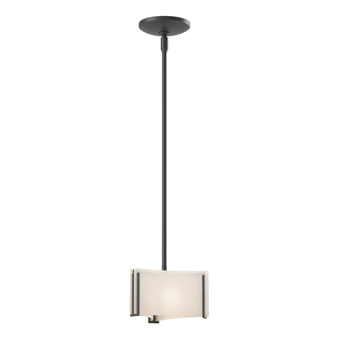 Exos Glass One Light Mini Pendant in Black - available from The Lighting Shoppe, trusted by Canadian homeowners