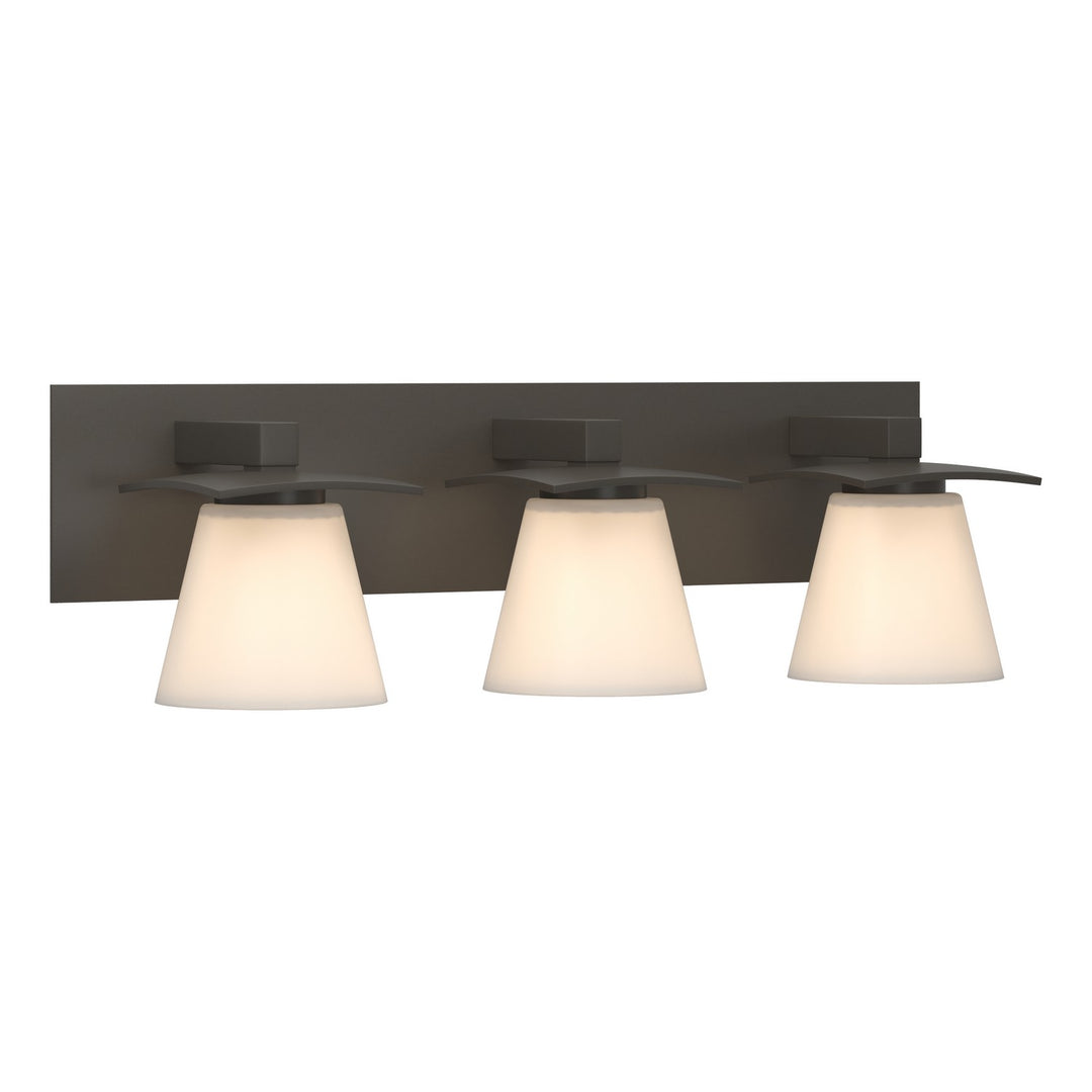 Wren Three Light Wall Sconce in Dark Smoke - available from The Lighting Shoppe, trusted by Canadian homeowners