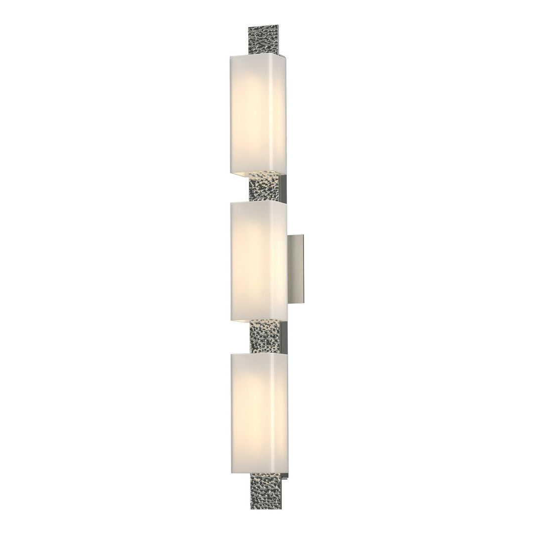 Hubbardton Forge Canada - 207697-SKT-85-GG0441 - Three Light Wall Sconce - Oceanus - Sterling