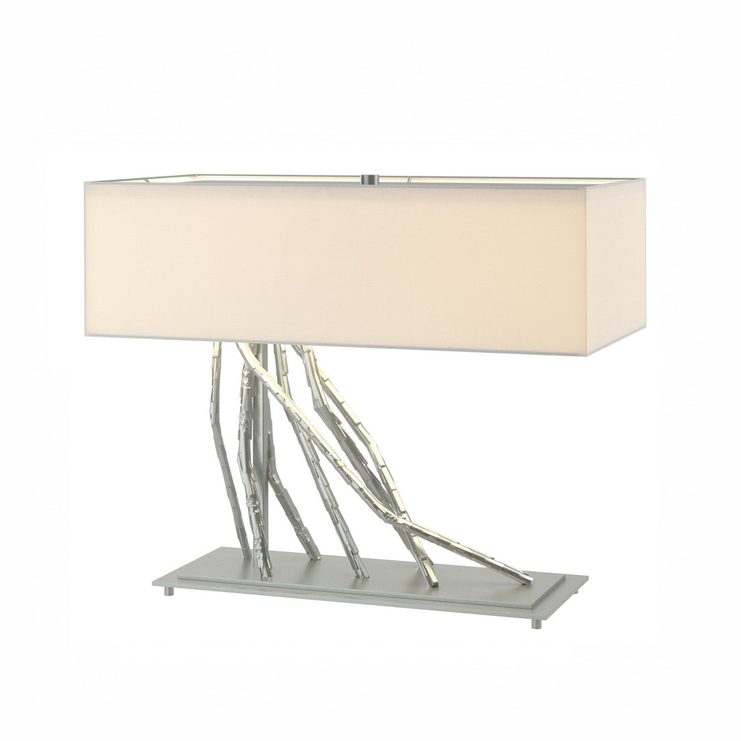Hubbardton Forge Canada - 277660-SKT-82-SF2010 - Two Light Table Lamp - Brindille - Vintage Platinum