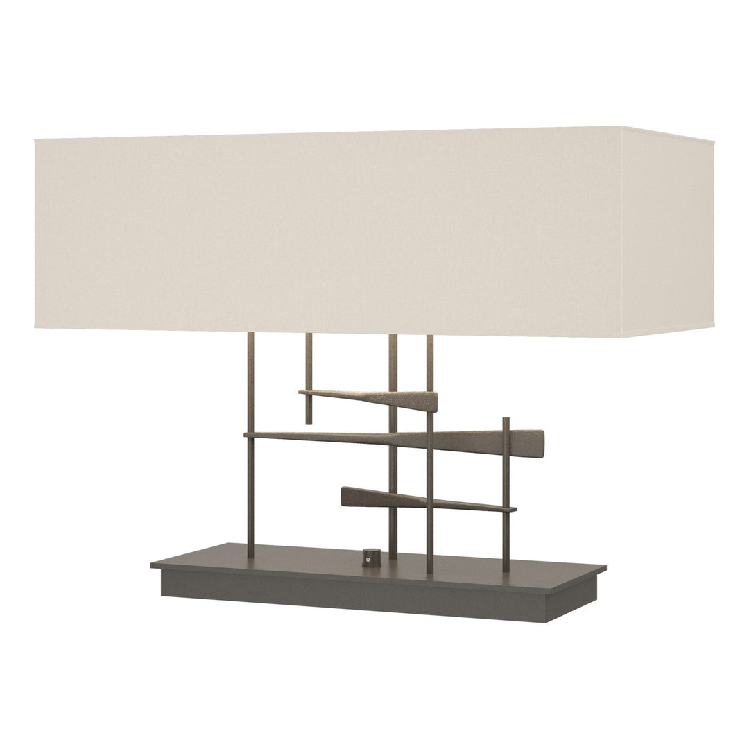 Hubbardton Forge Canada - 277670-SKT-07-SE2010 - Two Light Table Lamp - Cavaletti - Dark Smoke