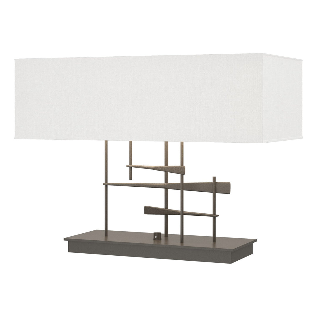 Hubbardton Forge Canada - 277670-SKT-07-SF2010 - Two Light Table Lamp - Cavaletti - Dark Smoke