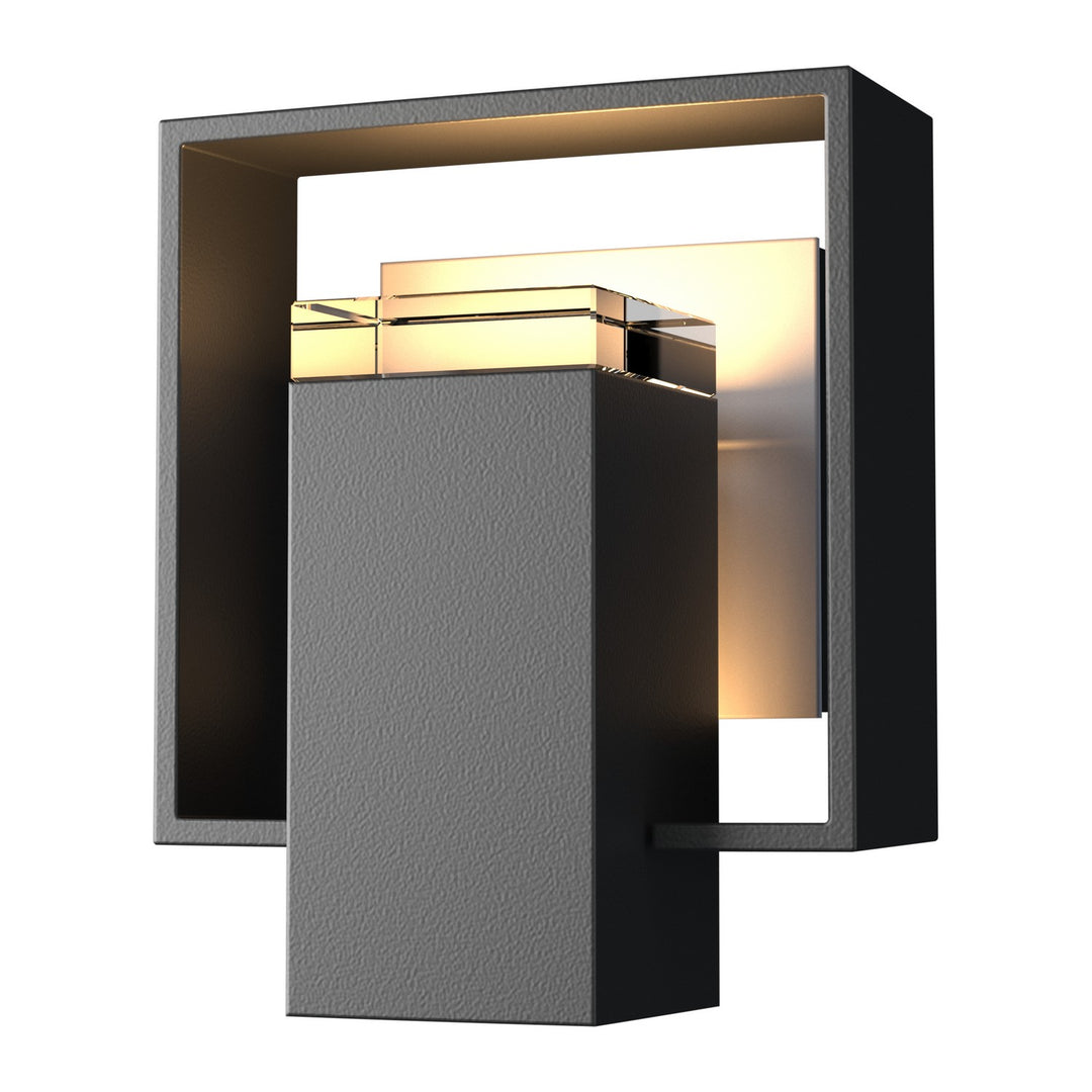 Hubbardton Forge Canada - 302601-SKT-80-78-ZM0546 - One Light Outdoor Wall Sconce - Shadow Box - Coastal Black