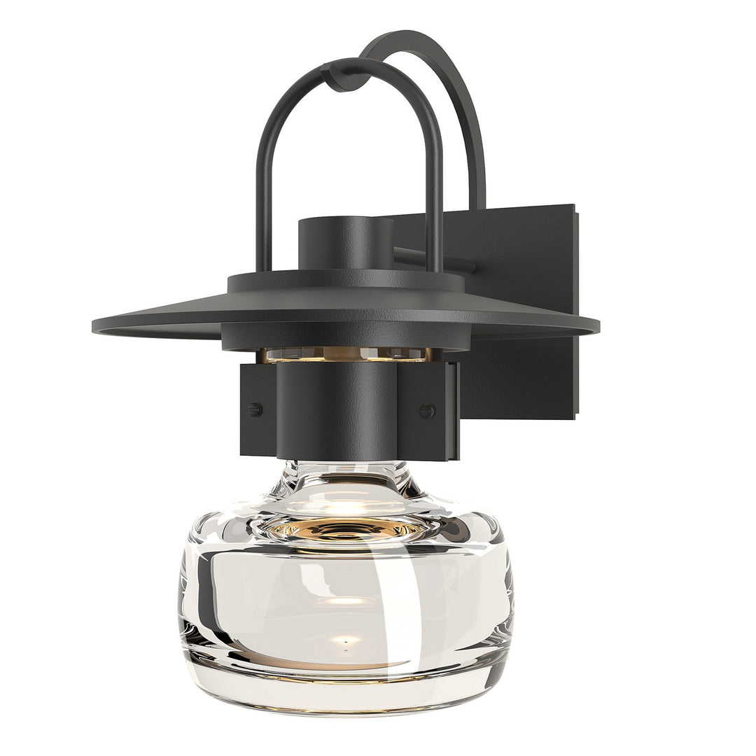 Hubbardton Forge Canada - 303005-SKT-80-ZM0447 - One Light Outdoor Wall Sconce - Mason - Coastal Black