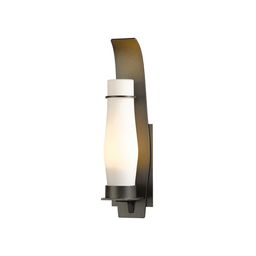 Hubbardton Forge Canada - 304215-SKT-77-GG0157 - One Light Outdoor Wall Sconce - Sea Coast - Coastal Dark Smoke