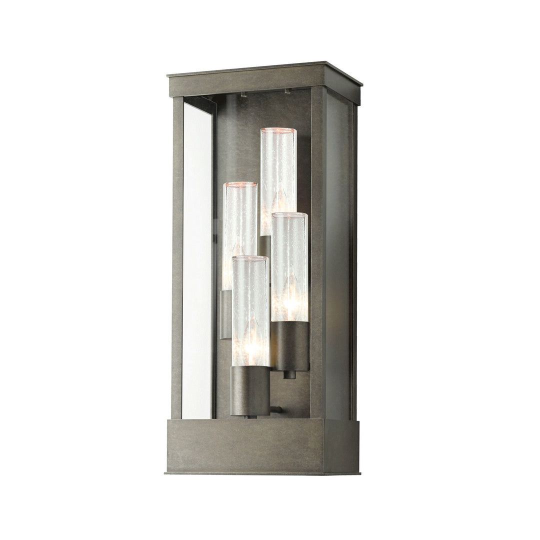 Hubbardton Forge Canada - 304330-SKT-77-II0392 - Four Light Outdoor Wall Sconce - Portico - Coastal Dark Smoke