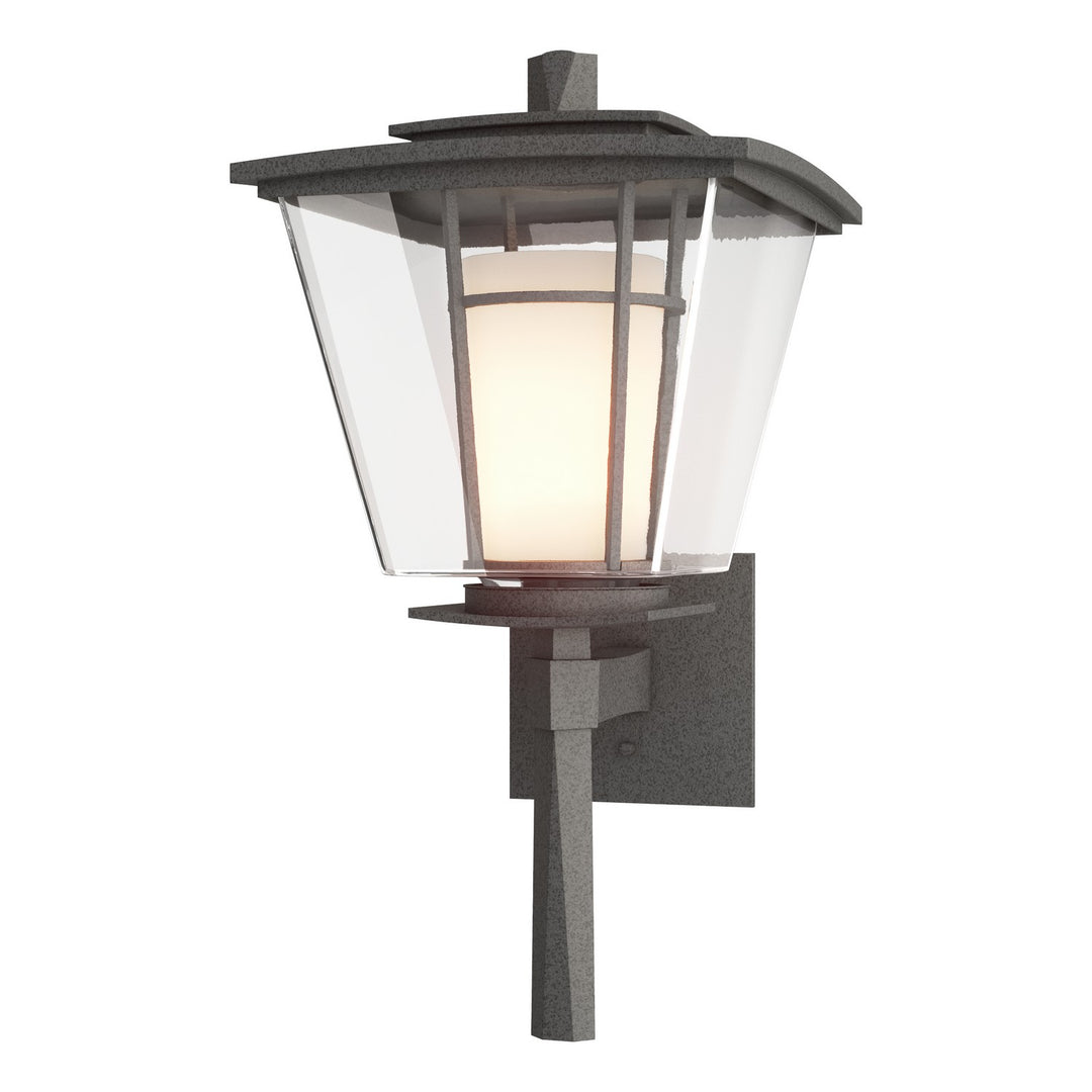 Hubbardton Forge Canada - 304815-SKT-20-ZU0295 - One Light Outdoor Wall Sconce - Beacon Hall - Coastal Natural Iron