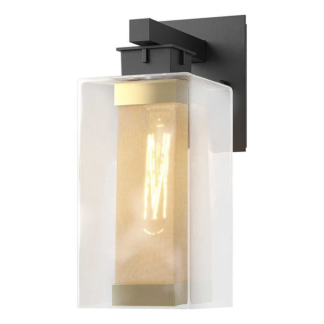 Hubbardton Forge Canada - 304852-SKT-80-70-ZM0093 - One Light Outdoor Wall Sconce - Polaris - Coastal Black