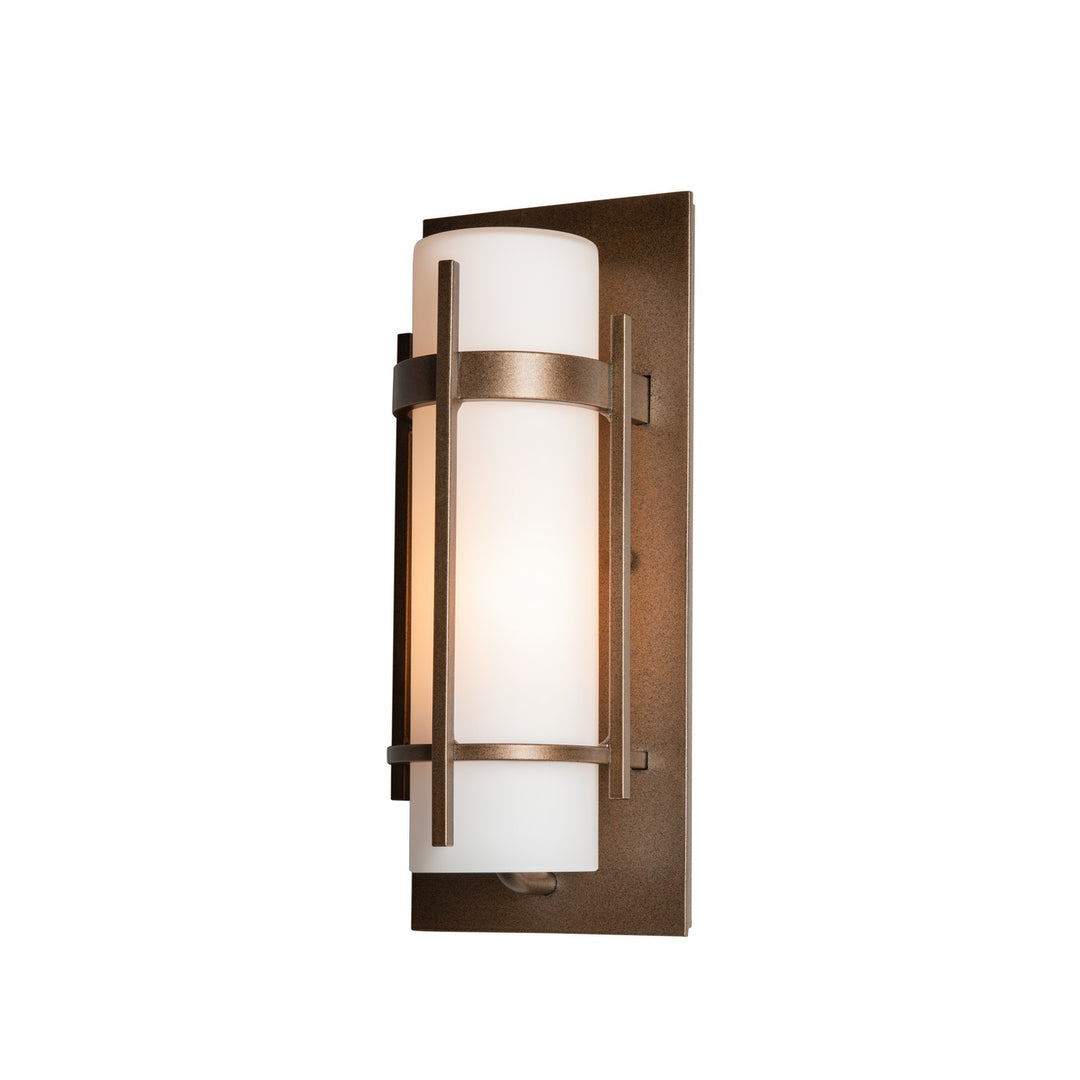 Hubbardton Forge Canada - 305892-SKT-75-GG0066 - One Light Outdoor Wall Sconce - Banded - Coastal Bronze