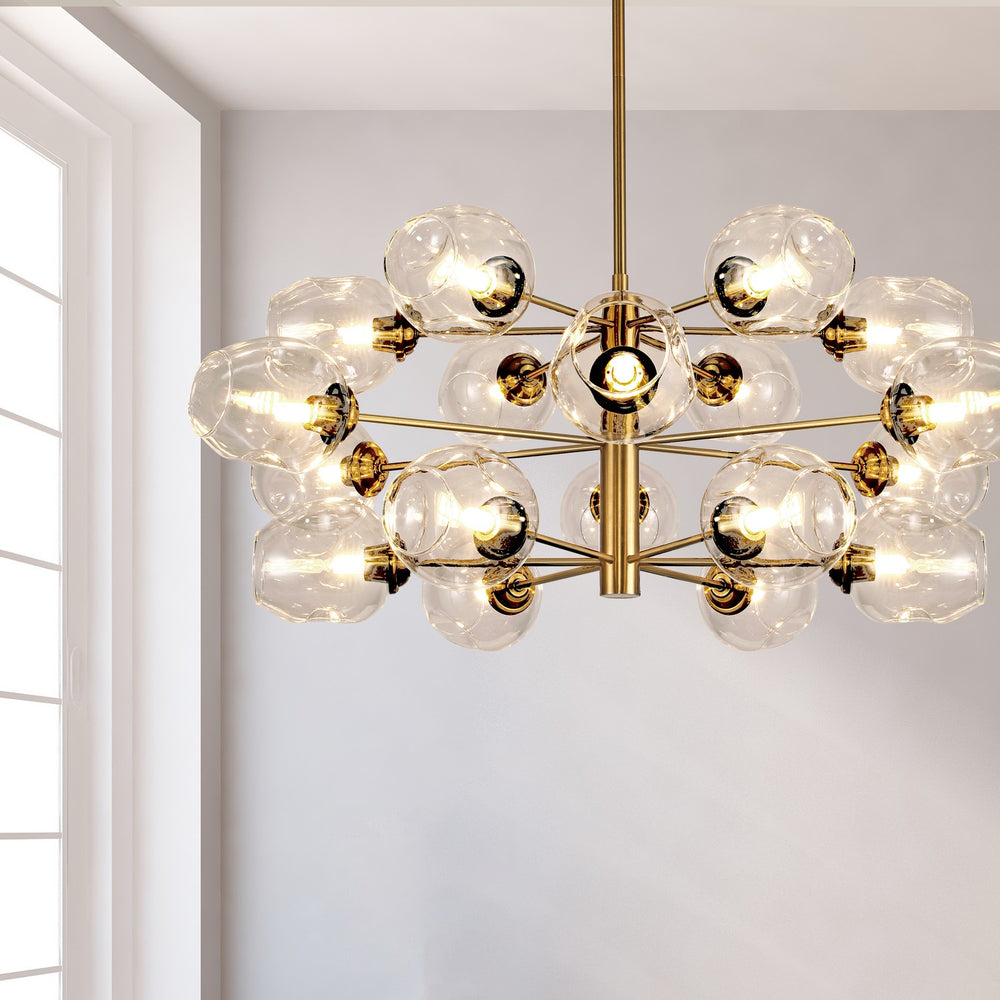 Dainolite Canada - ABI-3318C-VB-CHN - 18 Light Chandelier - Abii - Vintage Bronze