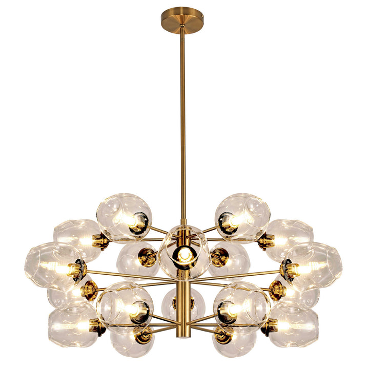 Abii 18 Light Chandelier in Vintage Bronze - available from The Lighting Shoppe, trusted by Canadian homeowners