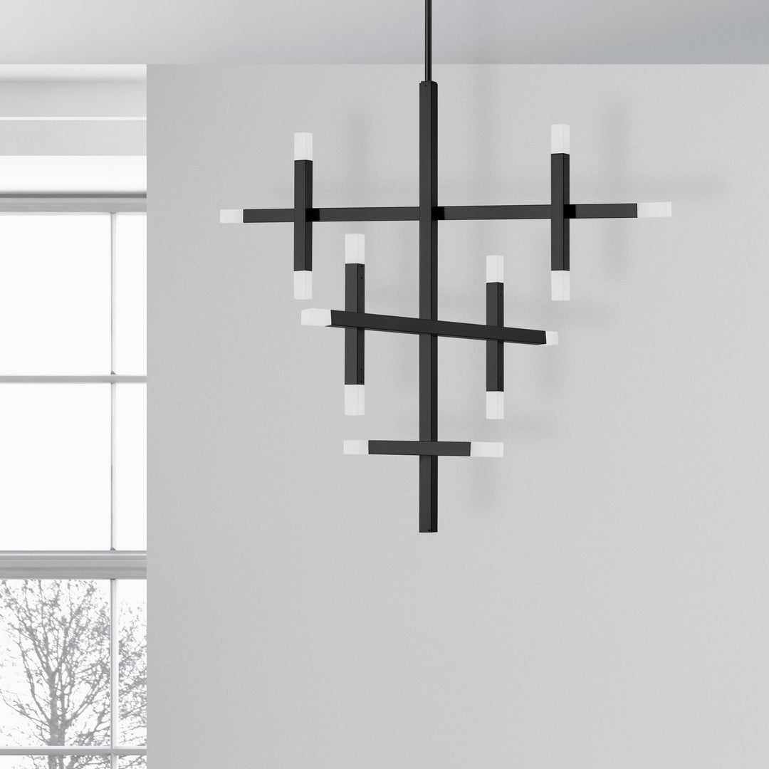 Dainolite Canada - ACS-3656C-MB-FR - LED Chandelier - Acasia - Matte Black