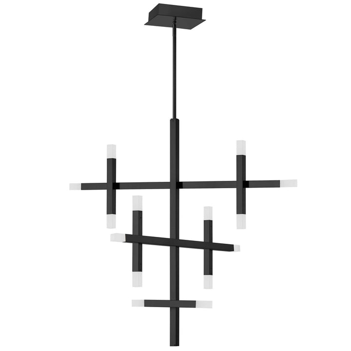 Acasia LED Chandelier in Matte Black - available from The Lighting Shoppe, trusted by Canadian homeowners