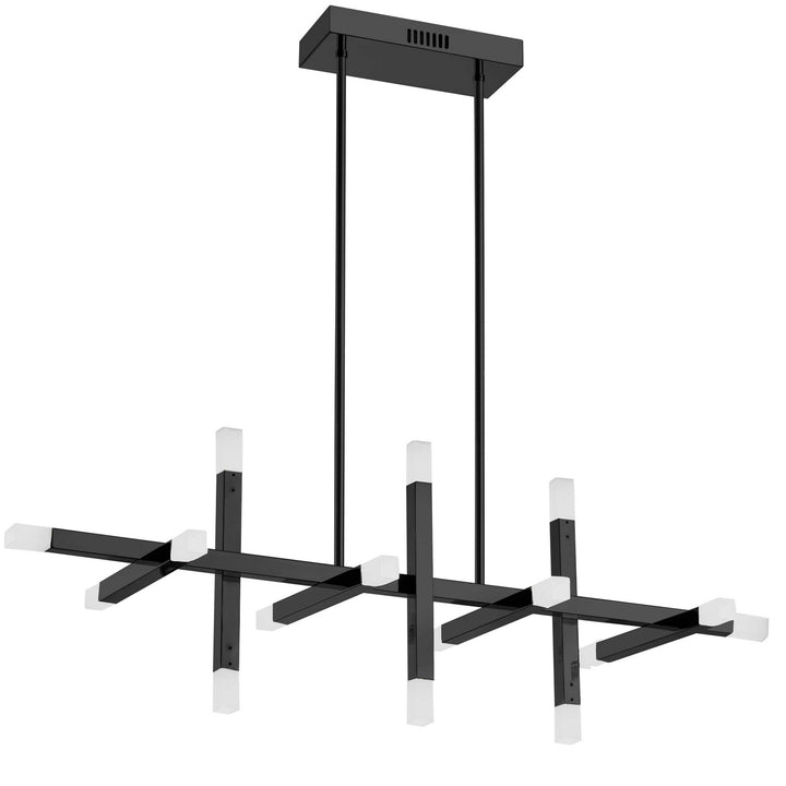 Acasia LED Chandelier in Matte Black - available from The Lighting Shoppe, trusted by Canadian homeowners