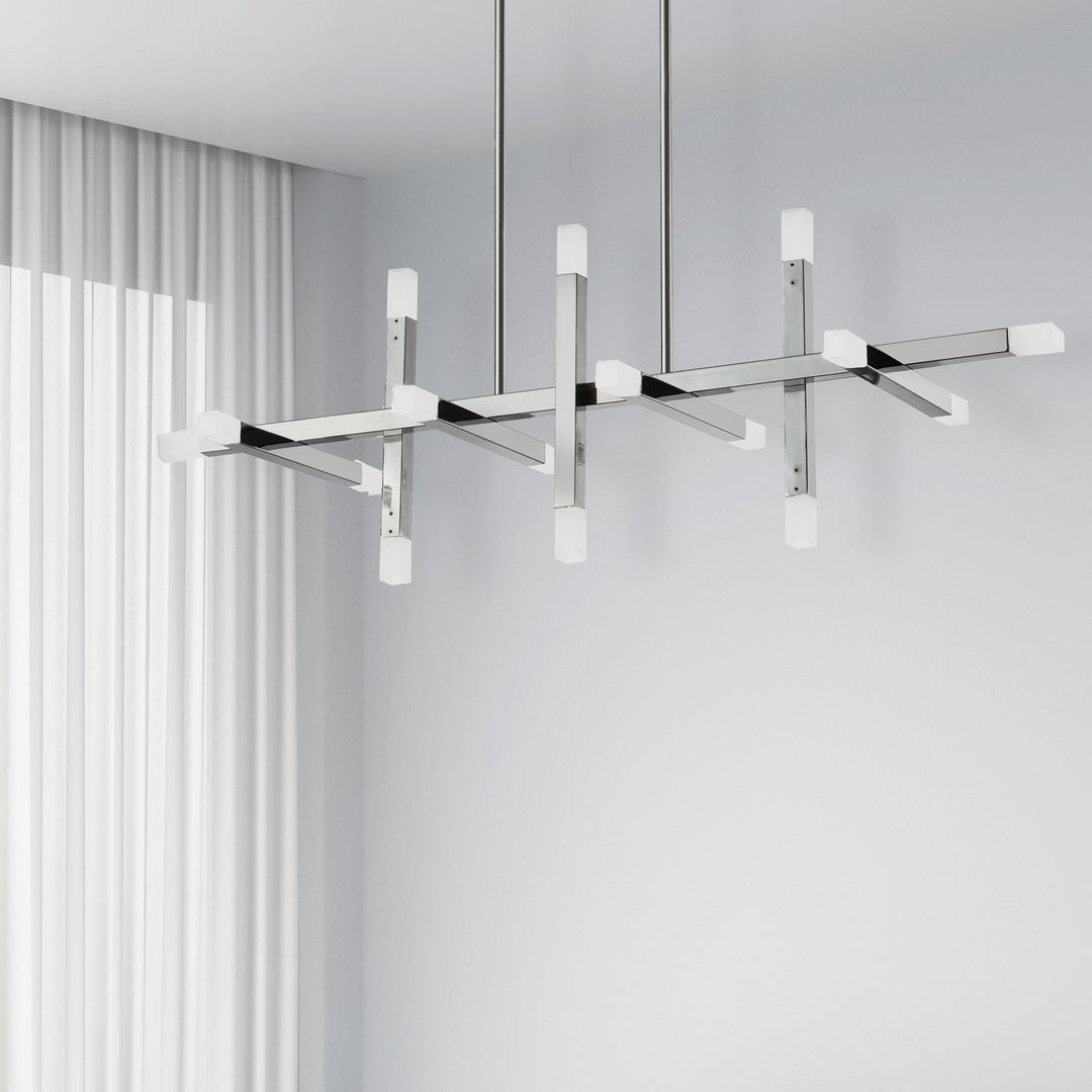 Dainolite Canada - ACS-4064HC-PC-FR - LED Chandelier - Acasia - Polished Chrome